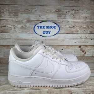 Nike Air Force 1 Low '07 Men's size 8 low top White shoes  CW2288-111